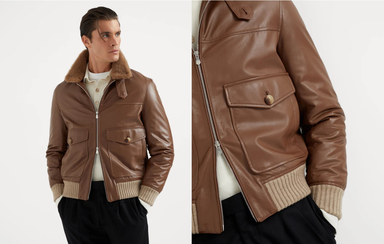 Aviator jacket